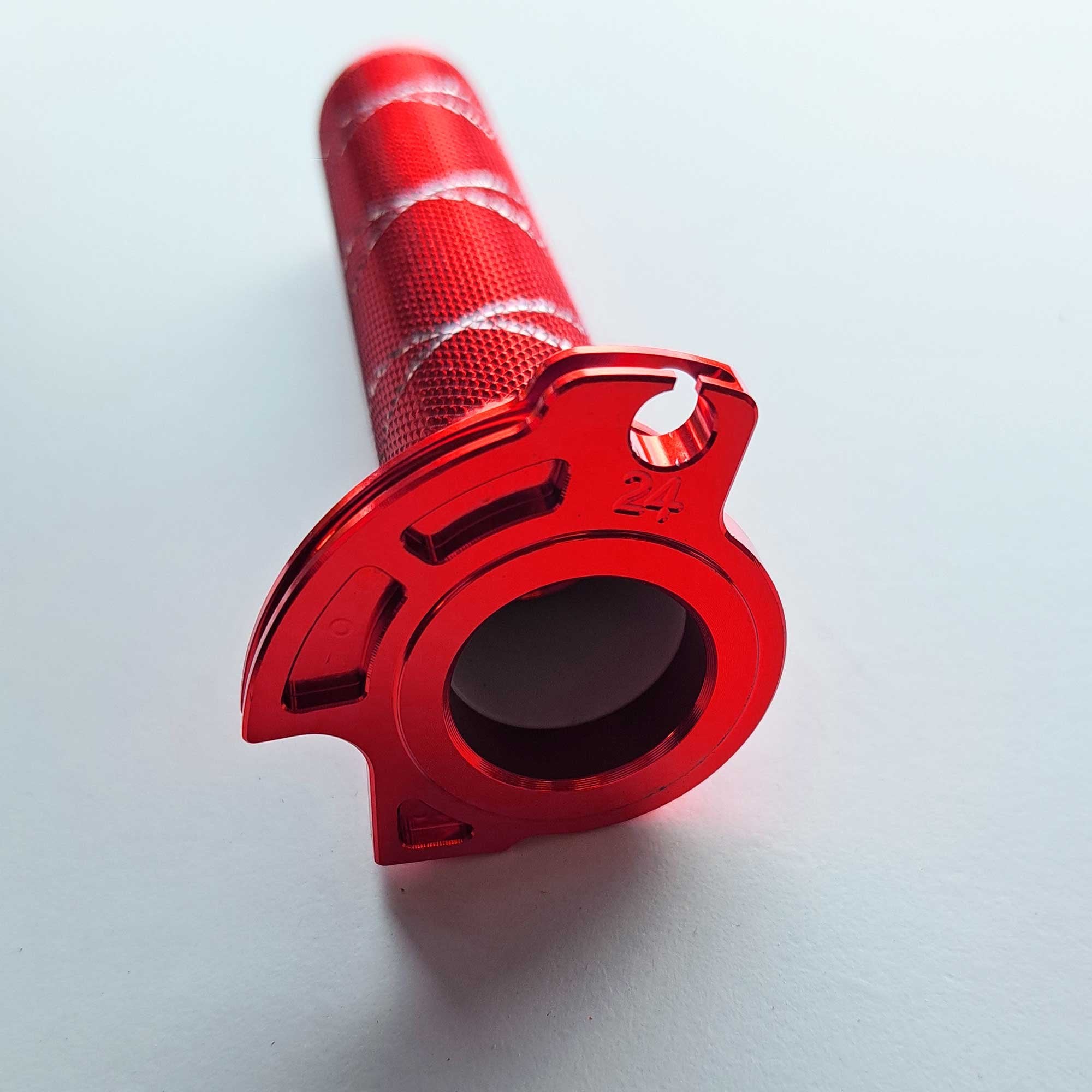 Apico - Throttle Tube - Aluminium w/Bearing - KTM SX65 21-26, Husqvarna TC65 21-26, Gas Gas MC65 21-26 (NOT MICRO)