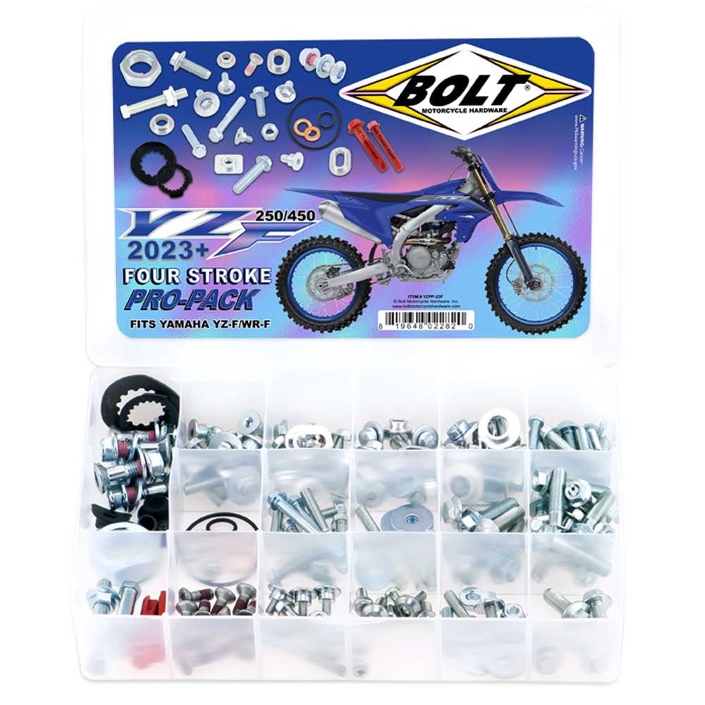 Bolt Hardware - Track Pack Fastener Kit - PRO - YZF250 24-26, YZF450 23-26, WRF250 25-26, WRF450 24-26, YZF250X 25-26, YZF450X 24-26