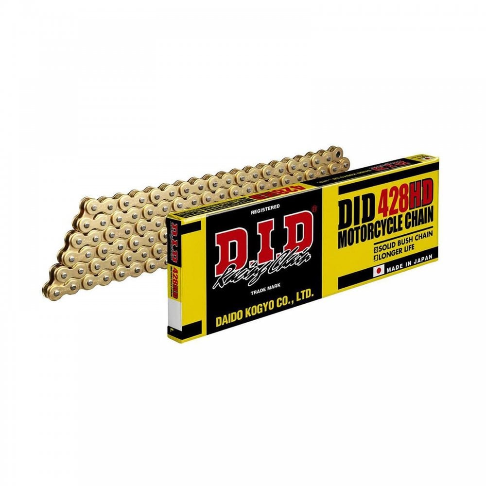DID - MX Chain - 428 x 126L - HEAVY DUTY - Gold/Gold
