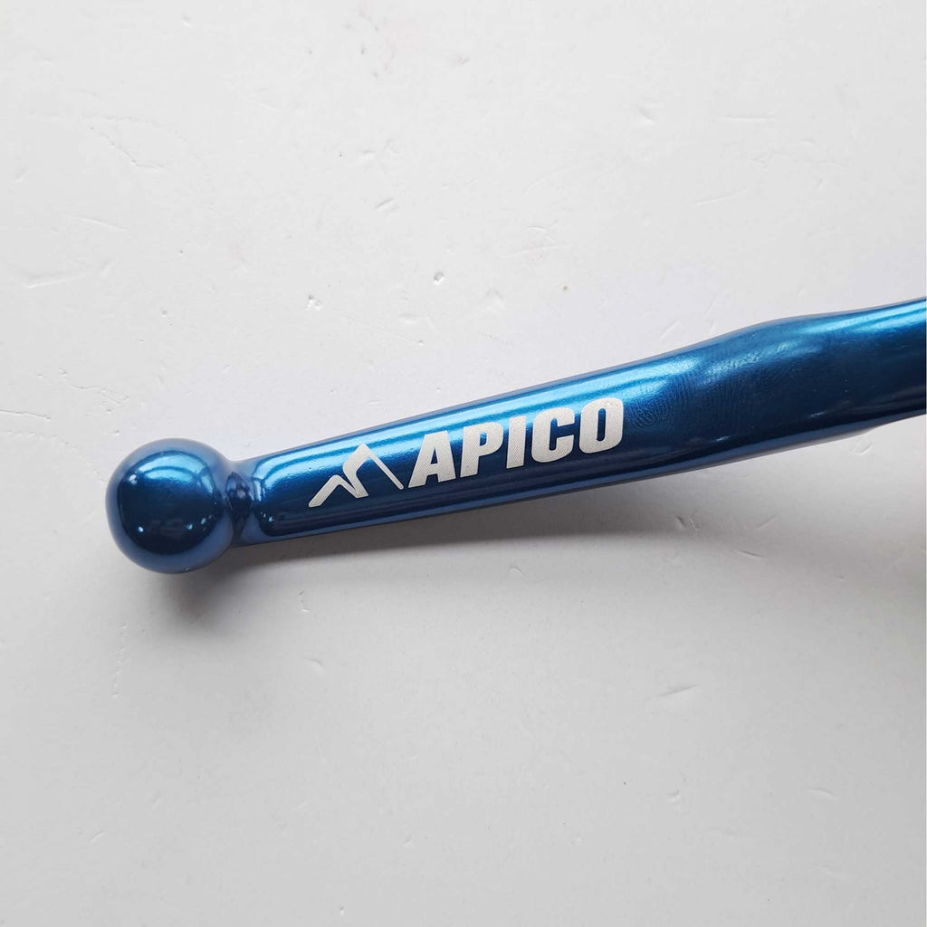 Apico - Front Brake Lever - LEB59 - Elite - KTM SX/SXF/EXC/EXCF 14-27, Husqvarna TC/FC 14-27, TE/FE 125-501 14-18  & 25-27, Gas Gas MC/MCF/EX/EXF 21-23, KXF450 24-27, STARK, Triumph, Sherco SE-R/F 15-27, TM 19-24