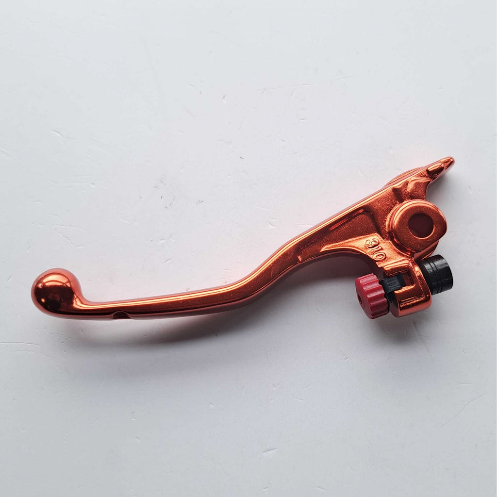 Apico - Front Brake Lever - LEB59 - Elite - KTM SX/SXF/EXC/EXCF 14-27, Husqvarna TC/FC 14-27, TE/FE 125-501 14-18  & 25-27, Gas Gas MC/MCF/EX/EXF 21-23, KXF450 24-27, STARK, Triumph, Sherco SE-R/F 15-27, TM 19-24