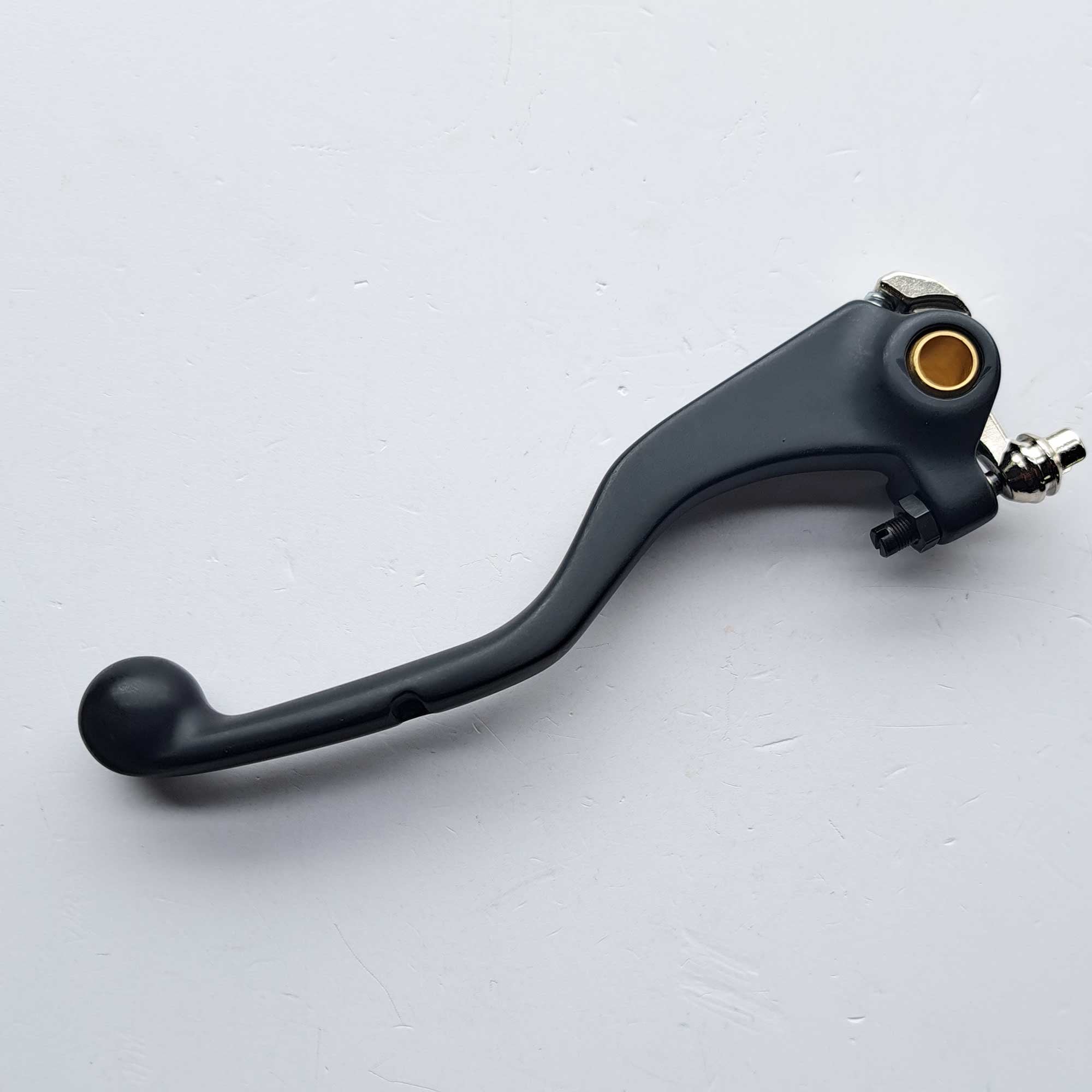 Apico - Front Brake Lever - LEB59 - Forged - KTM SX/SXF/EXC/EXCF 14-27, Husqvarna TC/FC 14-27, TE/FE 125-501 14-18  & 25-27, Gas Gas MC/MCF/EX/EXF 21-23, KXF450 24-27, STARK, Triumph, Sherco SE-R/F 15-27, TM 19-24