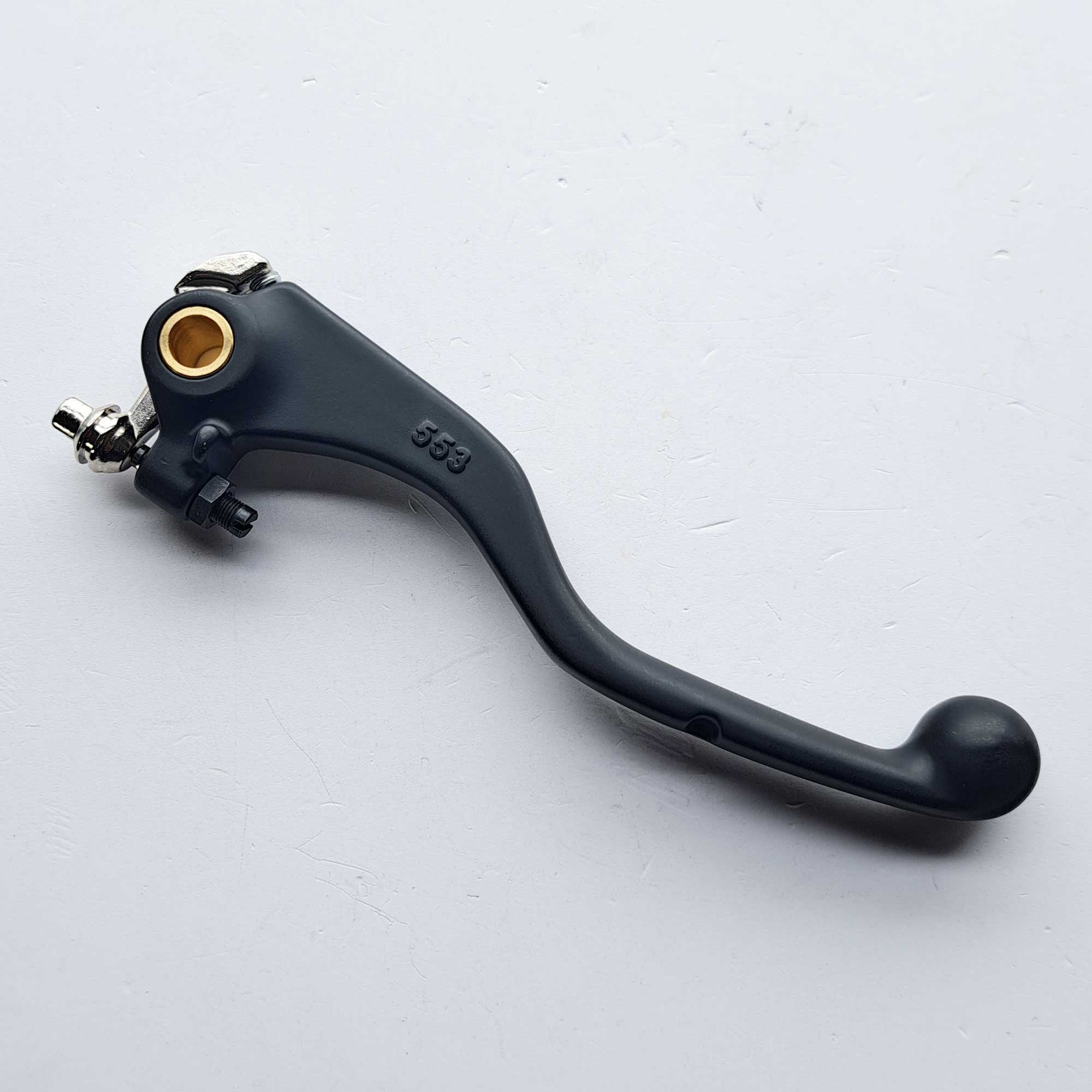 Apico - Front Brake Lever - LEB59 - Forged - KTM SX/SXF/EXC/EXCF 14-27, Husqvarna TC/FC 14-27, TE/FE 125-501 14-18  & 25-27, Gas Gas MC/MCF/EX/EXF 21-23, KXF450 24-27, STARK, Triumph, Sherco SE-R/F 15-27, TM 19-24