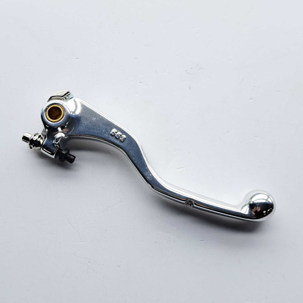Apico - Front Brake Lever - LEB59 - Forged - KTM SX/SXF/EXC/EXCF 14-27, Husqvarna TC/FC 14-27, TE/FE 125-501 14-18  & 25-27, Gas Gas MC/MCF/EX/EXF 21-23, KXF450 24-27, STARK, Triumph, Sherco SE-R/F 15-27, TM 19-24