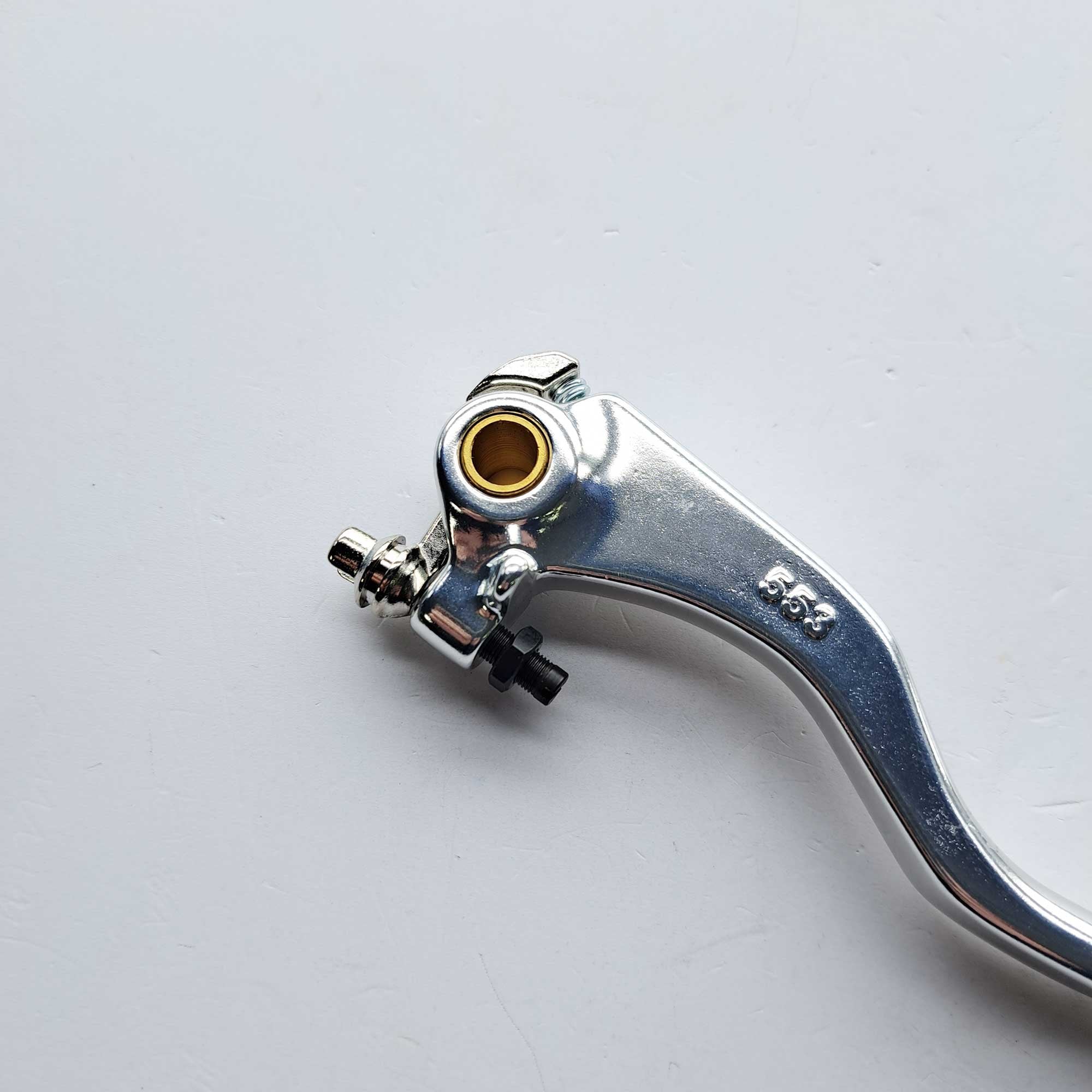 Apico - Front Brake Lever - LEB59 - Forged - KTM SX/SXF/EXC/EXCF 14-27, Husqvarna TC/FC 14-27, TE/FE 125-501 14-18  & 25-27, Gas Gas MC/MCF/EX/EXF 21-23, KXF450 24-27, STARK, Triumph, Sherco SE-R/F 15-27, TM 19-24
