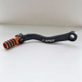 Apico - Gear Lever - Elite - KTM SX125 98-00, SX250 94-16, SX300 95-96, SX360 96-97, SXF250 05-10, EXC125/200 98-00, EXC250/300 94-16, EXC360 96-97, EXCF250 06-10, Husqvarna TC250 14-16, TE250/300 14-16, Husaberg TE250/300 11-14 - Black w/Orange