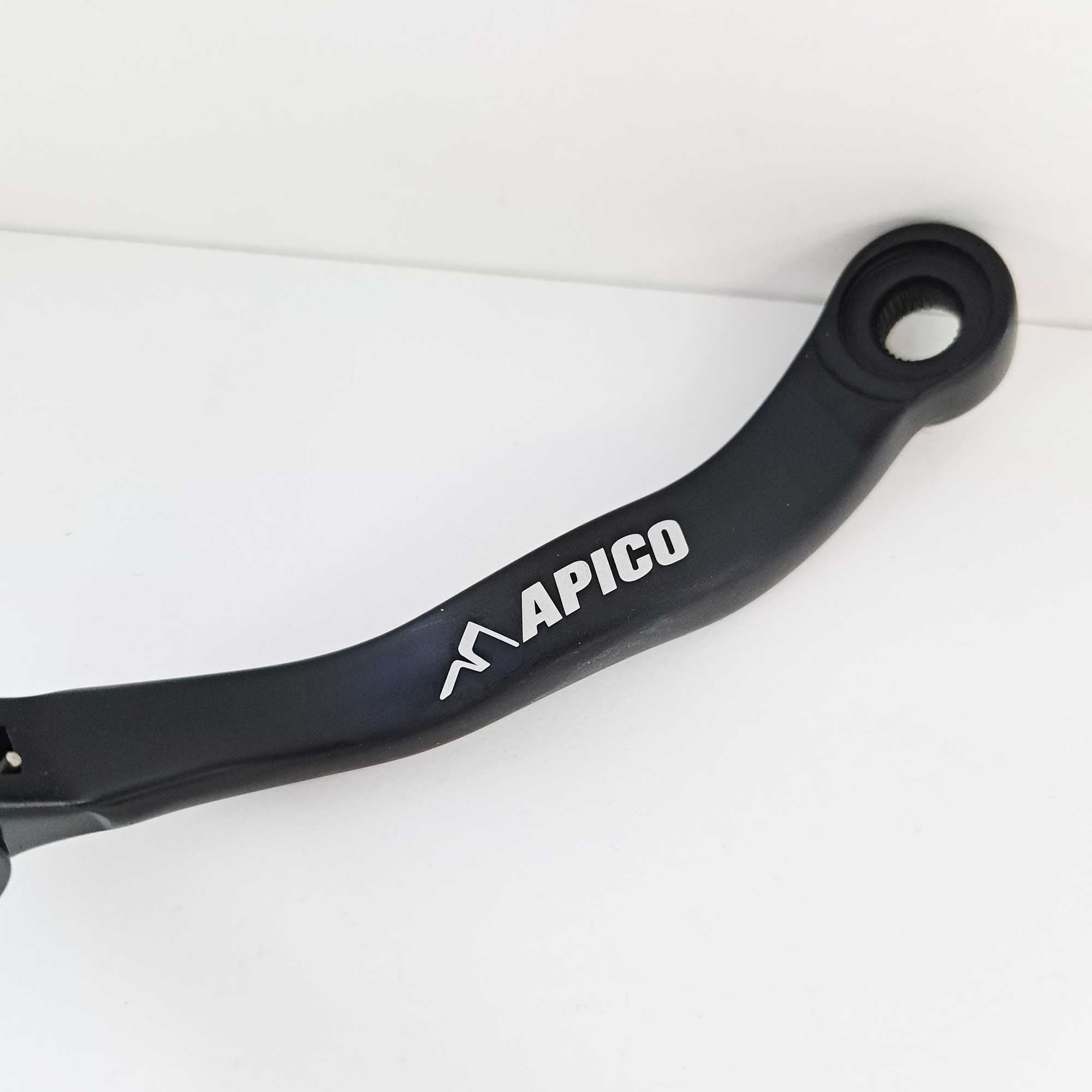 Apico - Gear Lever - Elite - KTM SX125 98-00, SX250 94-16, SX300 95-96, SX360 96-97, SXF250 05-10, EXC125/200 98-00, EXC250/300 94-16, EXC360 96-97, EXCF250 06-10, Husqvarna TC250 14-16, TE250/300 14-16, Husaberg TE250/300 11-14 - Black w/Orange