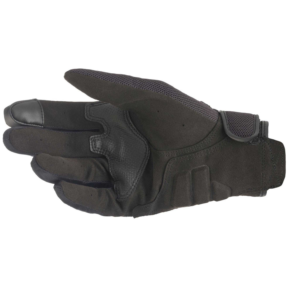 Alpinestars Women's Copper Motorcycle Short Textile Gloves (Black/Black)