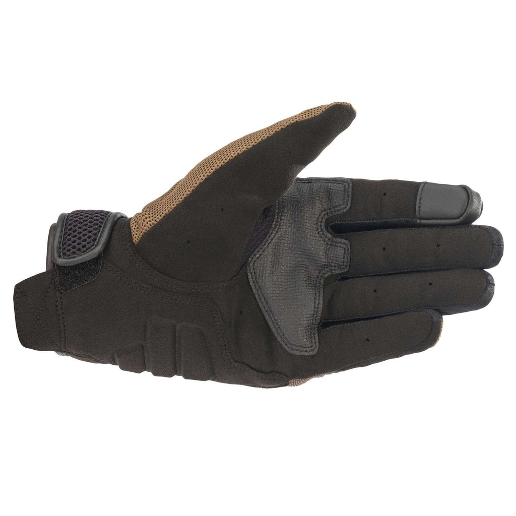Alpinestars Copper Motorcycle Short Textile Gloves (Teak/Brown)
