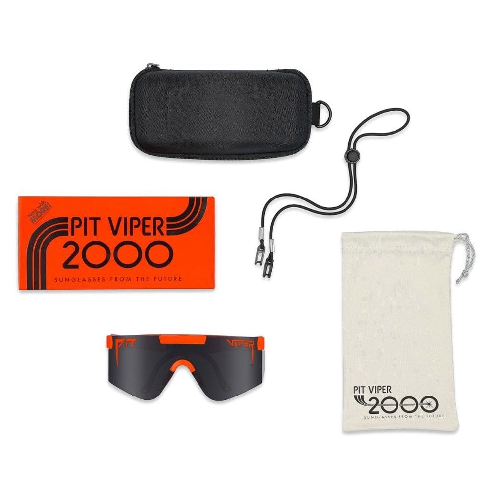 Pit Viper (SALE) Sunglasses - The 2000 - FACTORY TEAM Smoke Lens