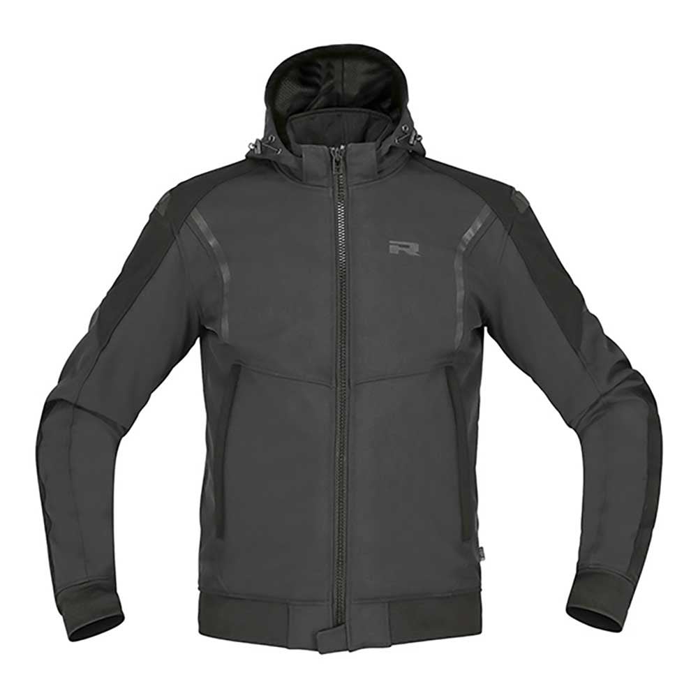 Richa (2025) Hoodie - Atomic 2 Soft Shell WP (AA) - Black/Dark Grey
