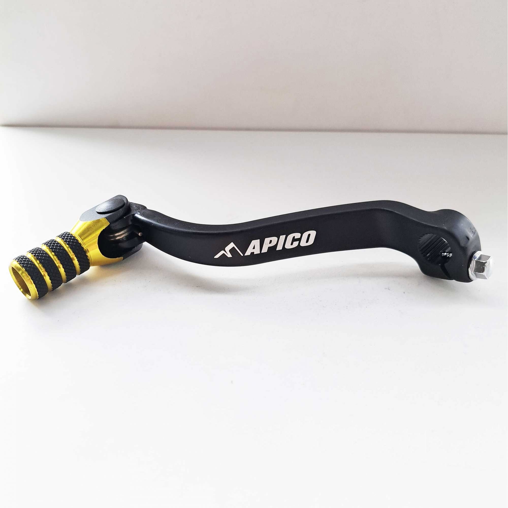Apico - Gear Lever - Elite - RMZ450 08-26 - Black w/Yellow