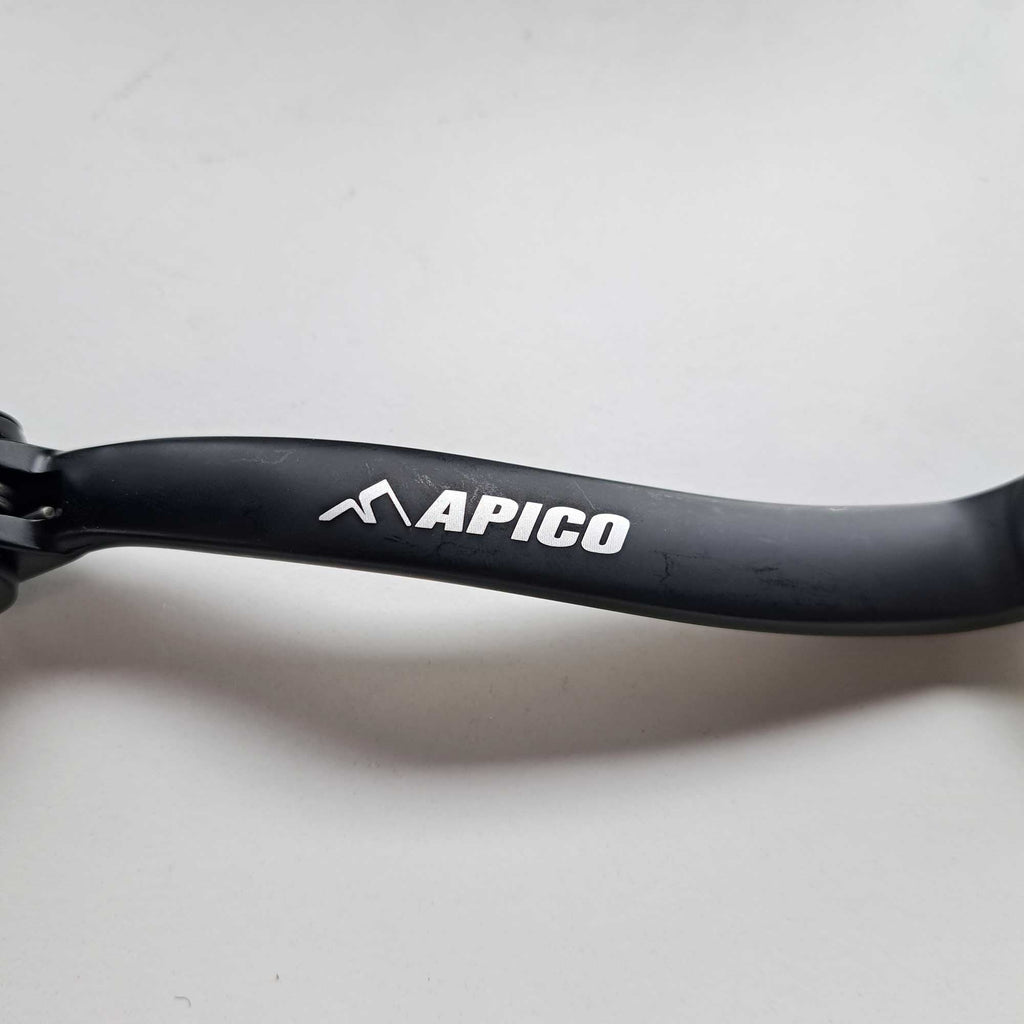 Apico - Gear Lever - Elite - KXF250 09-26, KXF250XC 21-26 - Black w/Green