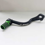Apico - Gear Lever - Elite - KX125 94-02, KX250 94-08, KX500 94-04 - Black w/Green