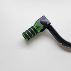 Apico - Gear Lever - Elite - KX125 94-02, KX250 94-08, KX500 94-04 - Black w/Green