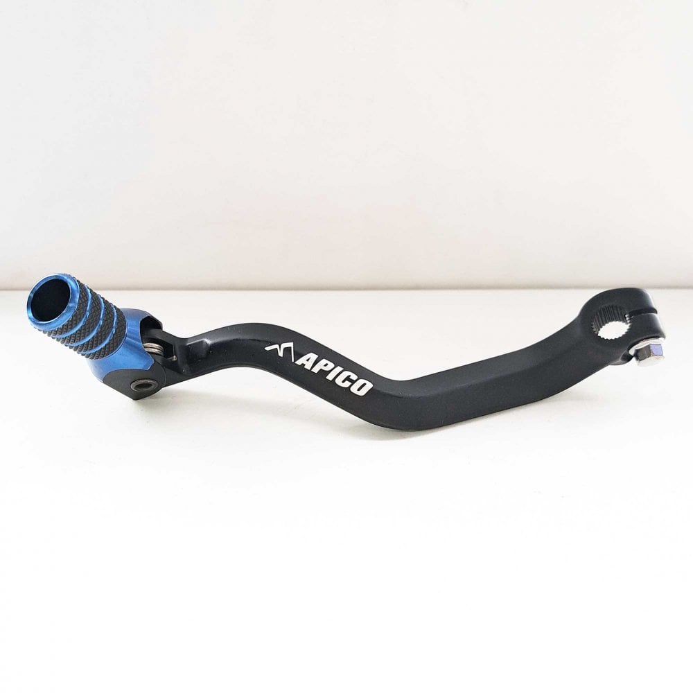 Apico - Gear Lever - Elite - Sherco 2T SE-R125 18-25, SE-R250/300 14-25 - Black w/Blue
