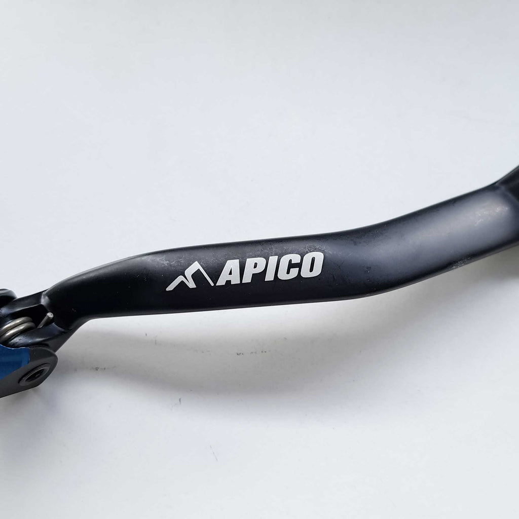 Apico - Gear Lever - Elite - YZF250 01-05, YZF450 03-05 - Black w/Blue