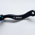 Apico - Gear Lever - Elite - KTM SXF450 16-22, EXCF450/500 17-23, Husqvarna FC450 16-22, FE450/501 17-23, Gas Gas MCF450 21-23, EXF450 21-23 - Black w/Blue