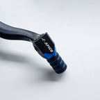 Apico - Gear Lever - Elite - KTM SXF450 16-22, EXCF450/500 17-23, Husqvarna FC450 16-22, FE450/501 17-23, Gas Gas MCF450 21-23, EXF450 21-23 - Black w/Blue
