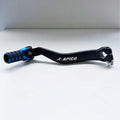 Apico - Gear Lever - Elite - YZ60 81-82, YZ80 81-01, YZ85 02-26, YZ125 96-04, YZ250 89-04 - Black w/Blue