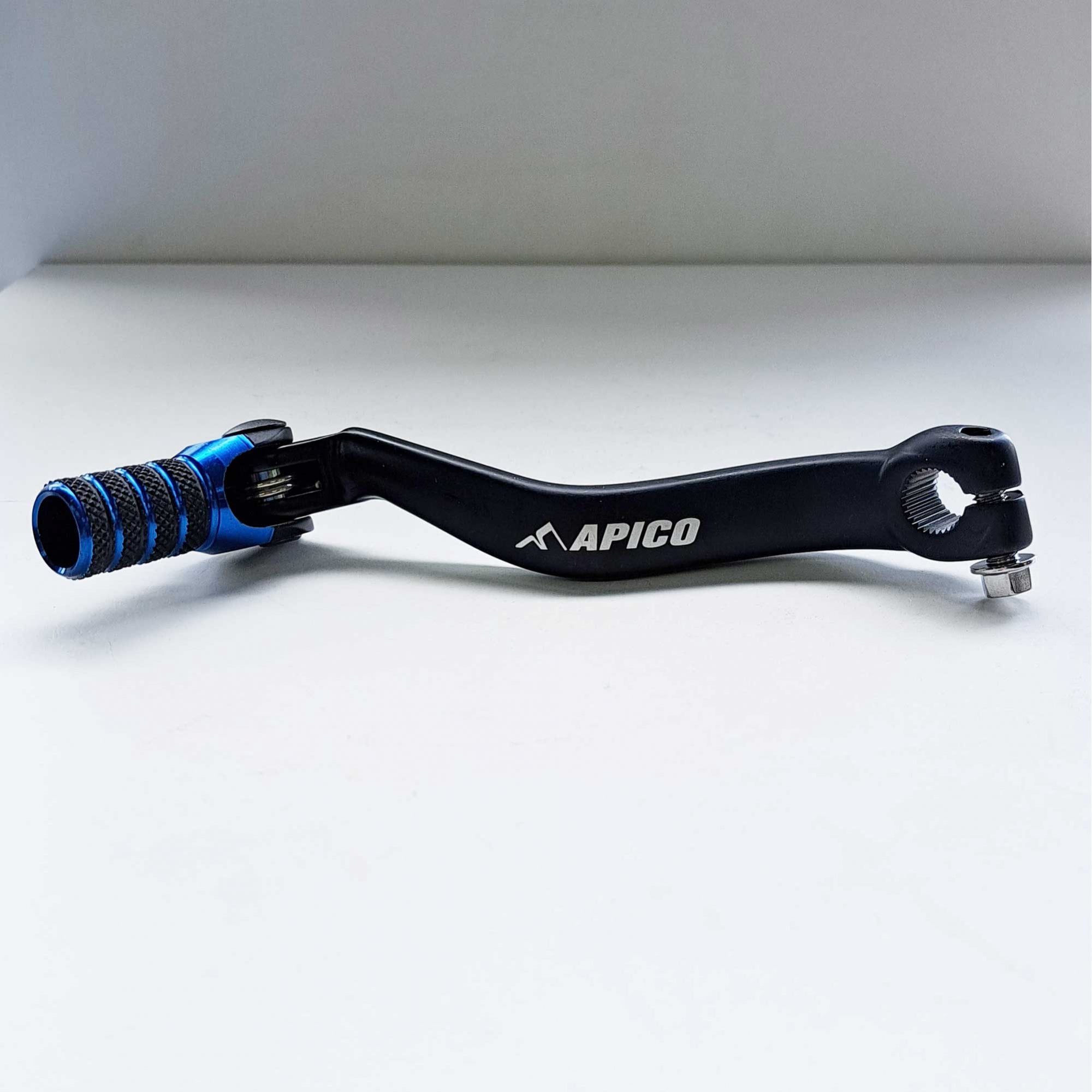 Apico - Gear Lever - Elite - YZ60 81-82, YZ80 81-01, YZ85 02-26, YZ125 96-04, YZ250 89-04 - Black w/Blue