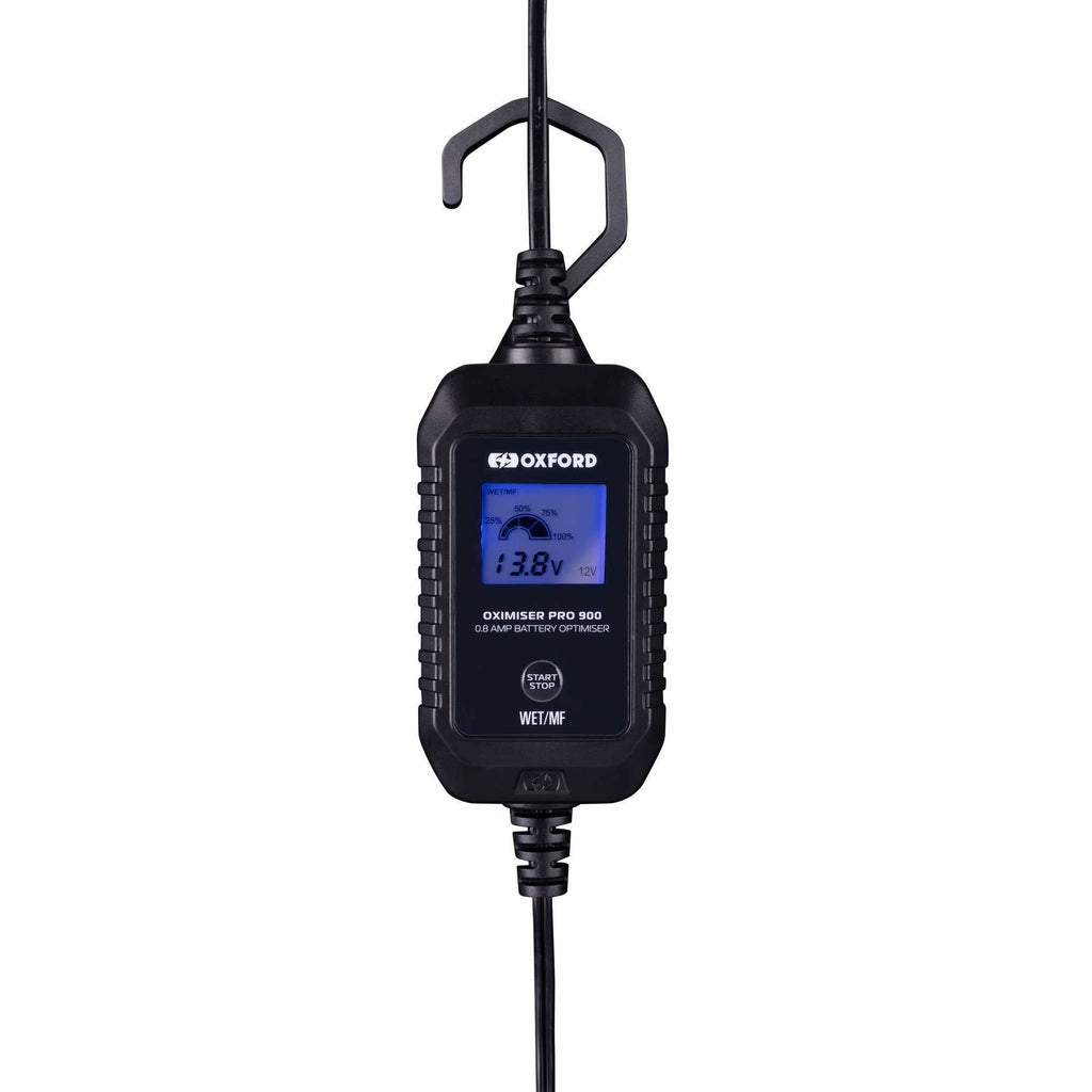 Oxford Battery Charger - Oximiser PRO 900 (EL201) (6V/12V 0.8amps)
