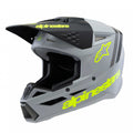 Alpinestars Youth S-M3 Radium Helmet (Grey/Black/Yellow Fluo Matt)