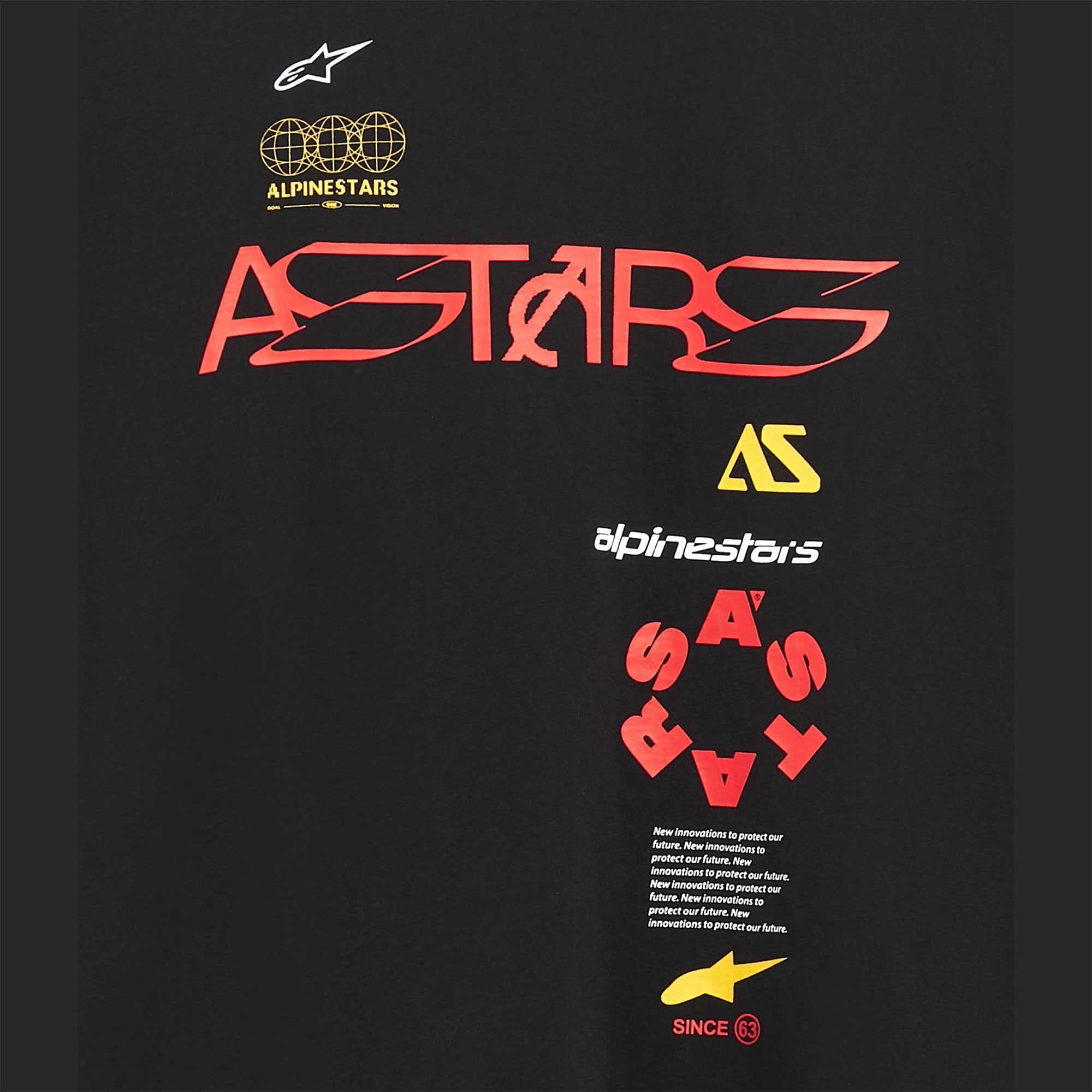 Alpinestars T-Shirt - Animous CSF SS Tee (Black)