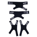 Alpinestars (Spares) Knee Brace Strap Set (Pair) - Supertech RK-10 (Black/White)