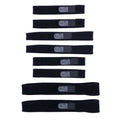 Alpinestars (Spares) Knee Brace Single Strap Set - Supertech RK-1/RK-7/RK-10 (Black/Grey)