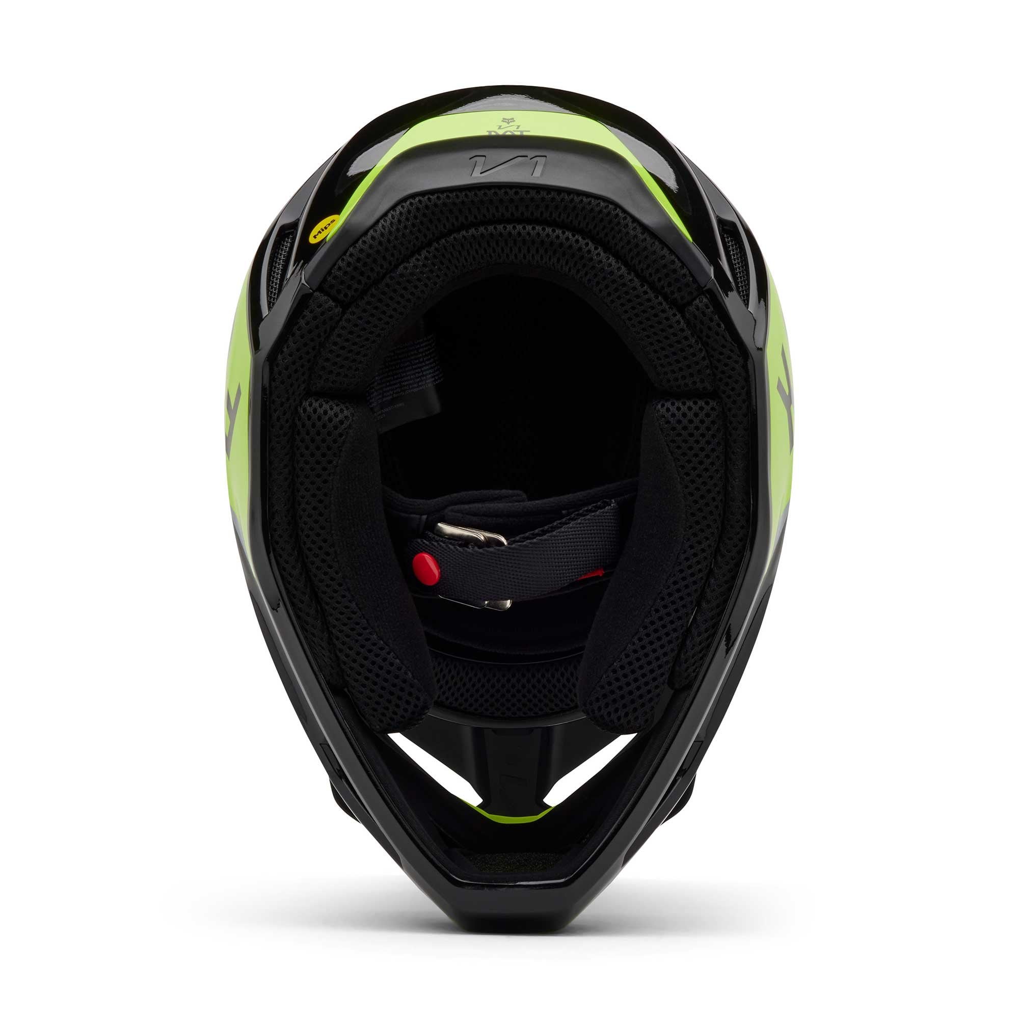 FOX Racing MX | Enduro Helmet - V1 LEAN (Grey/Yellow)