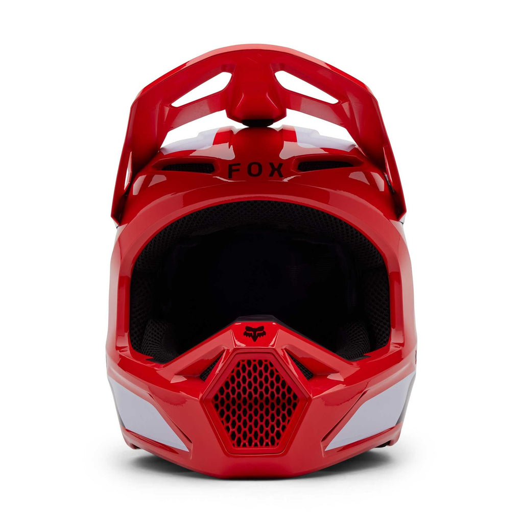 FOX (SALE) Helmet - V1 LEAN (Flo Red)