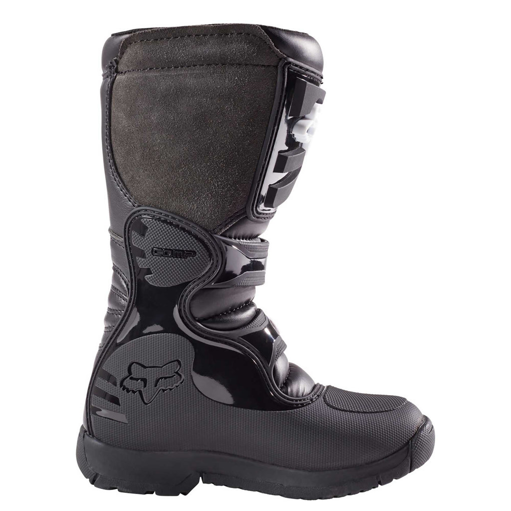 FOX Racing Youth Motocross Boots - COMP 3Y (Black)