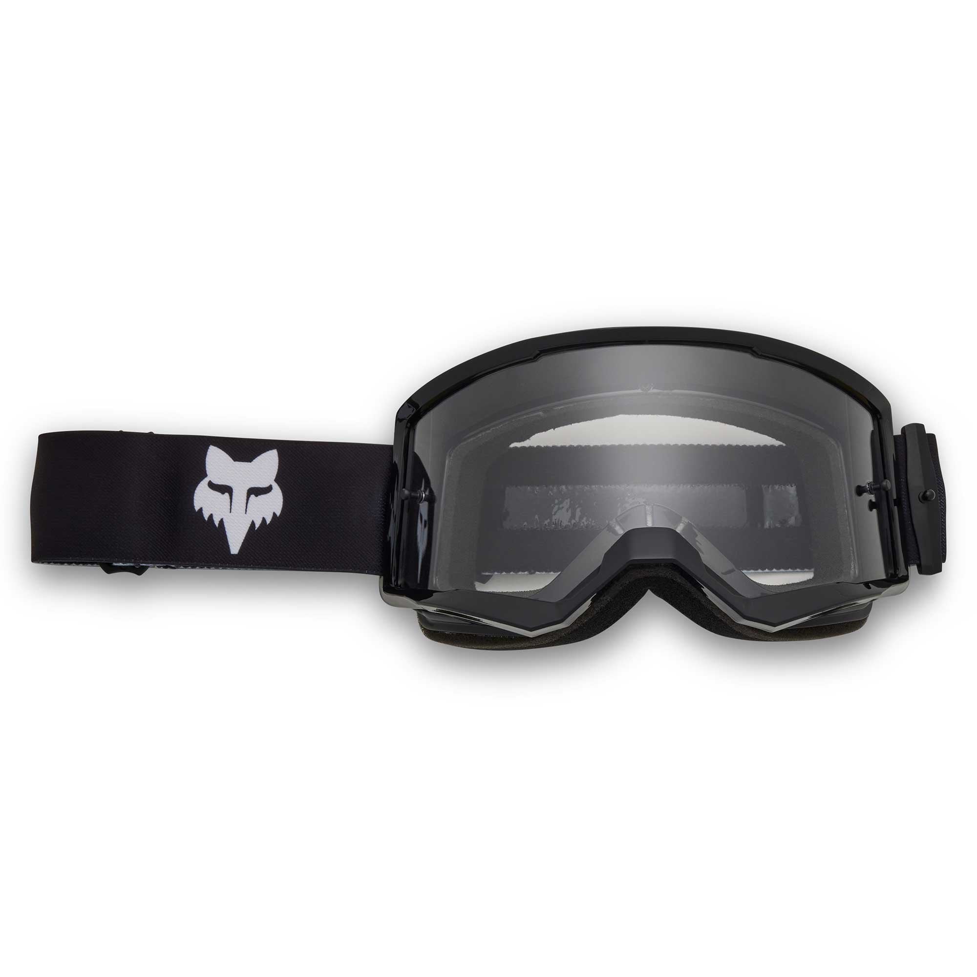 FOX Racing MX | MTB Youth Goggles - MAIN CORE (Black) Clear Lens