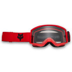 FOX Racing Youth MAIN CORE MX Goggles (Flo Red) Clear Lens