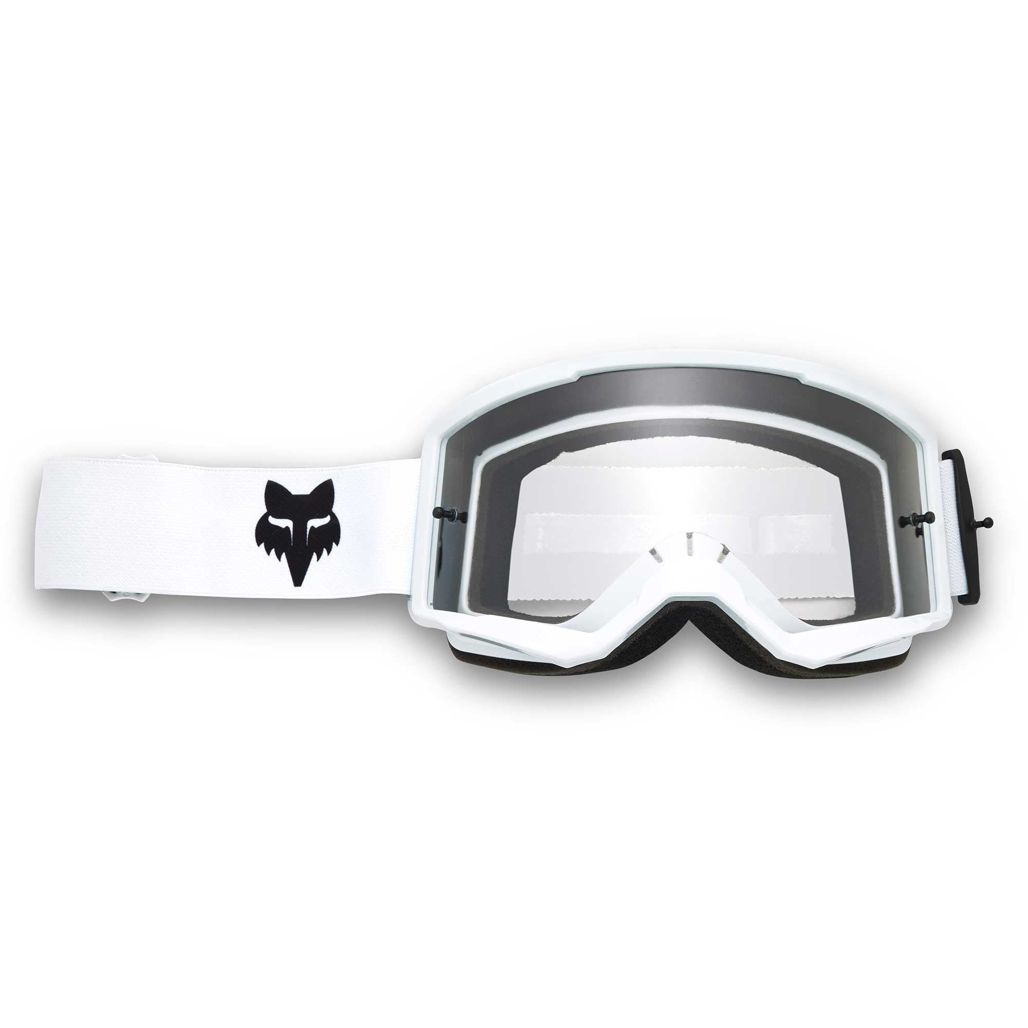 FOX Racing MX | MTB Goggles - MAIN V3 CORE (White) Clear Lens