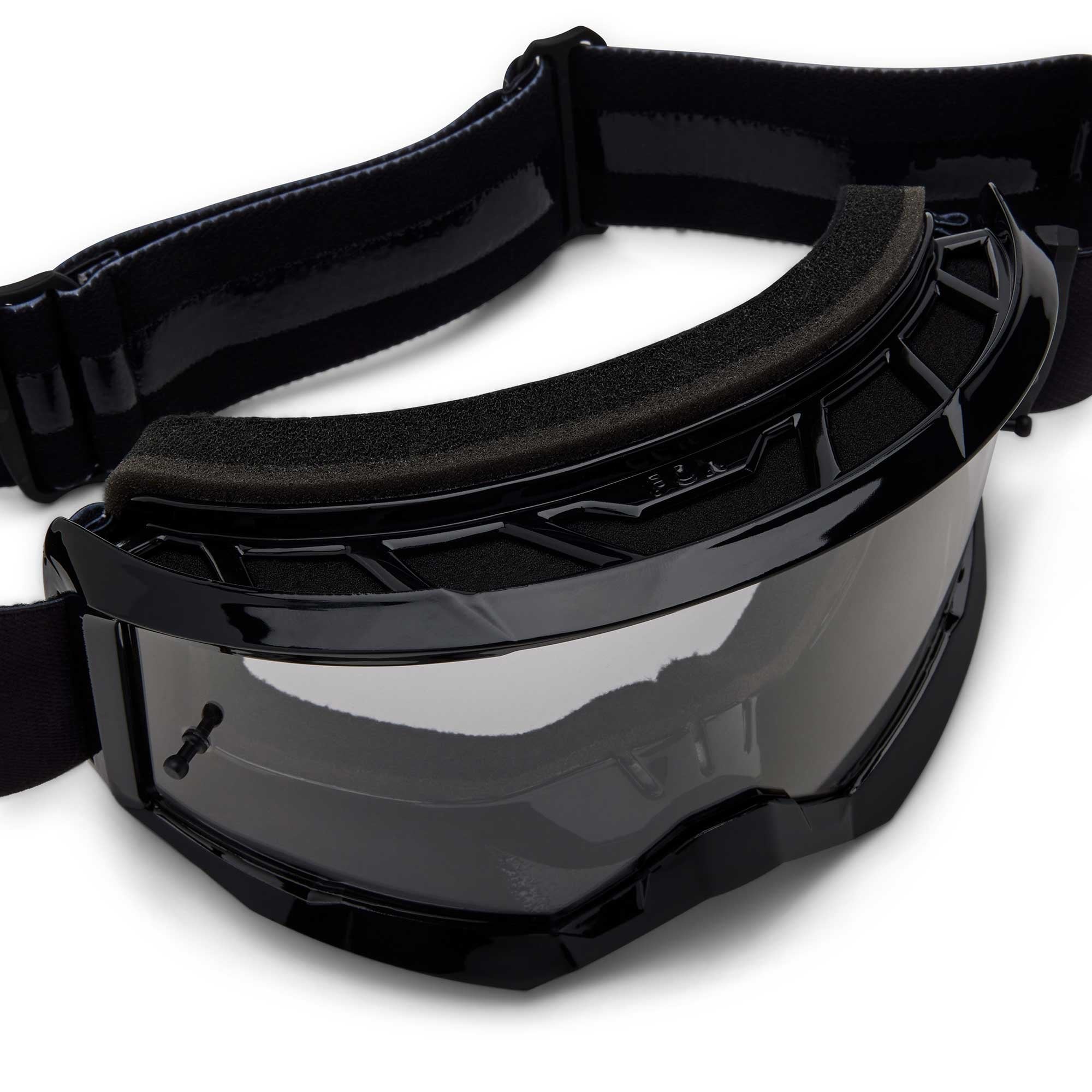 FOX Racing MX | MTB Goggles - MAIN V3 CORE (Black) Clear Lens