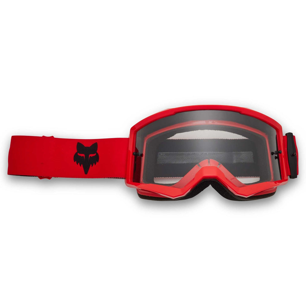 FOX Racing MX | MTB Goggles - MAIN V3 CORE (Fluo Red) Clear Lens