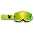 FOX Racing MX | MTB Goggles - MAIN V3 CORE (Fluo Yellow) Mirror Gold Lens
