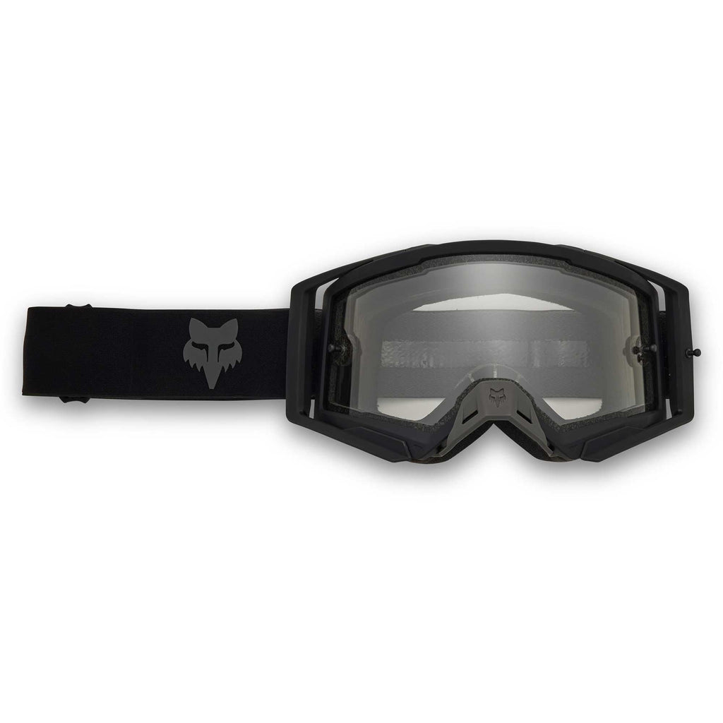 FOX Racing MX | MTB Goggles - AIRSPACE V3 Enduro (Black) Dual Clear Lens