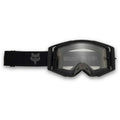 FOX Racing MX | MTB Goggles - AIRSPACE V3 Enduro (Black) Dual Clear Lens