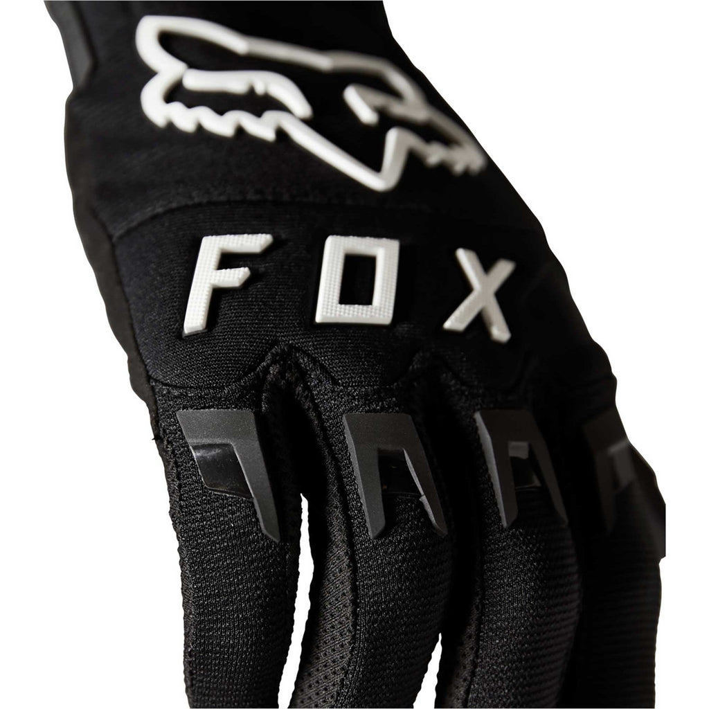 FOX (SALE) Gloves - DIRTPAW **Retro Logo** (Black/White)