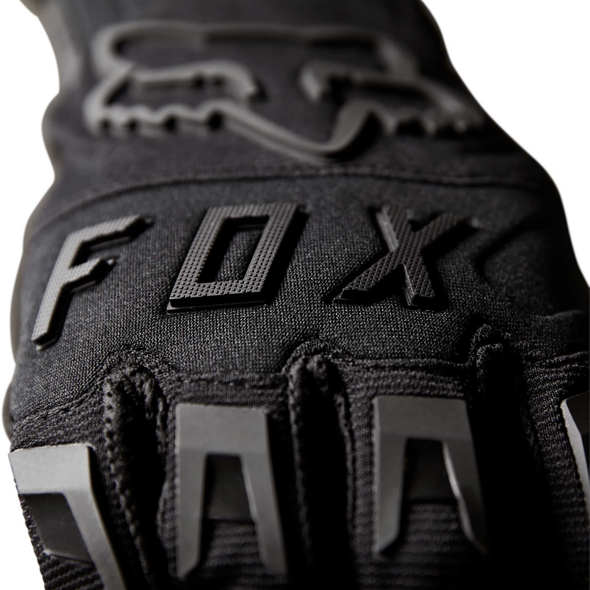 FOX (SALE) Gloves - DIRTPAW **Retro Logo** (Black/Black)