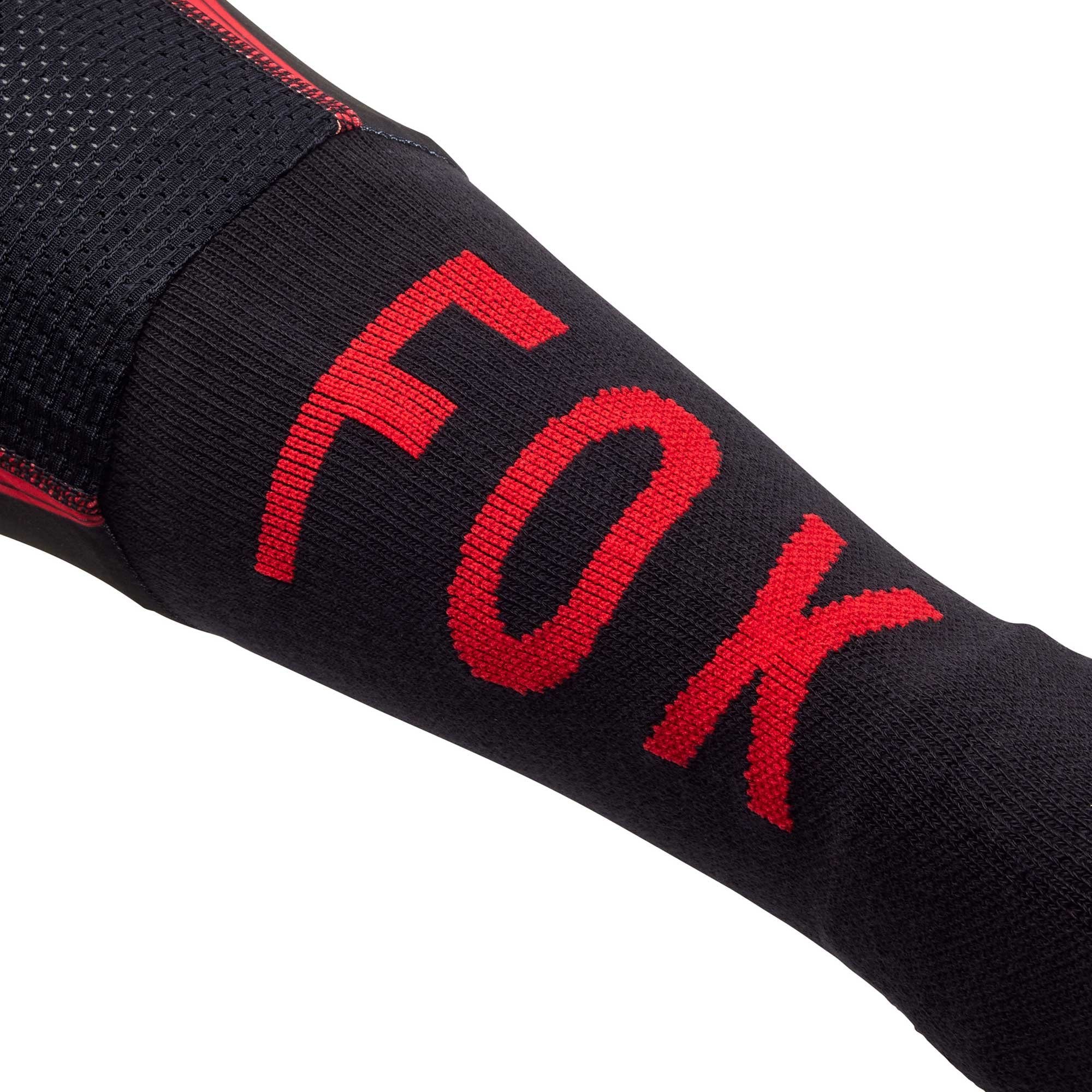 FOX (SALE) MX Socks - FLEXAIR Knee Brace (Fluo Red/Black)