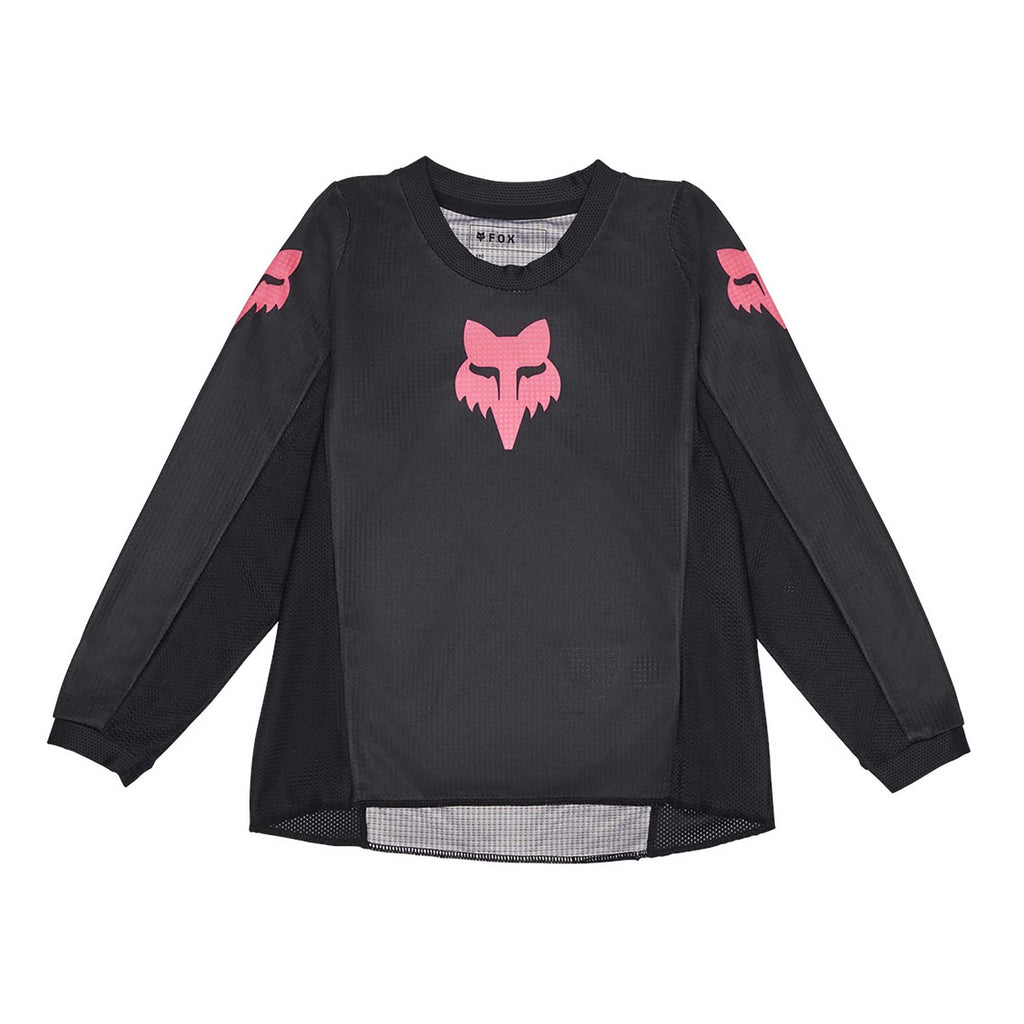 FOX Racing Kids MX | eBike Jersey - BLACKOUT (Black/Pink)
