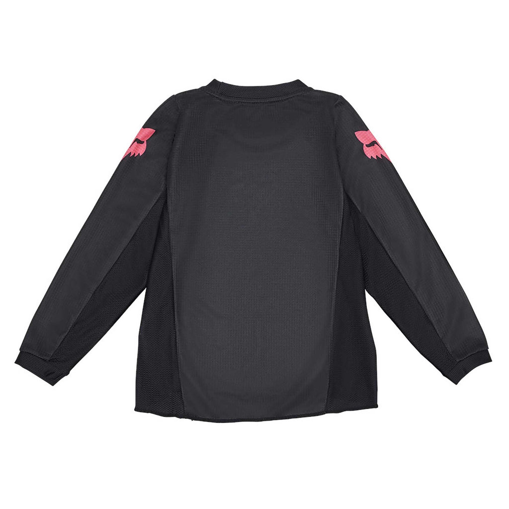 FOX Racing Kids MX | eBike Jersey - BLACKOUT (Black/Pink)