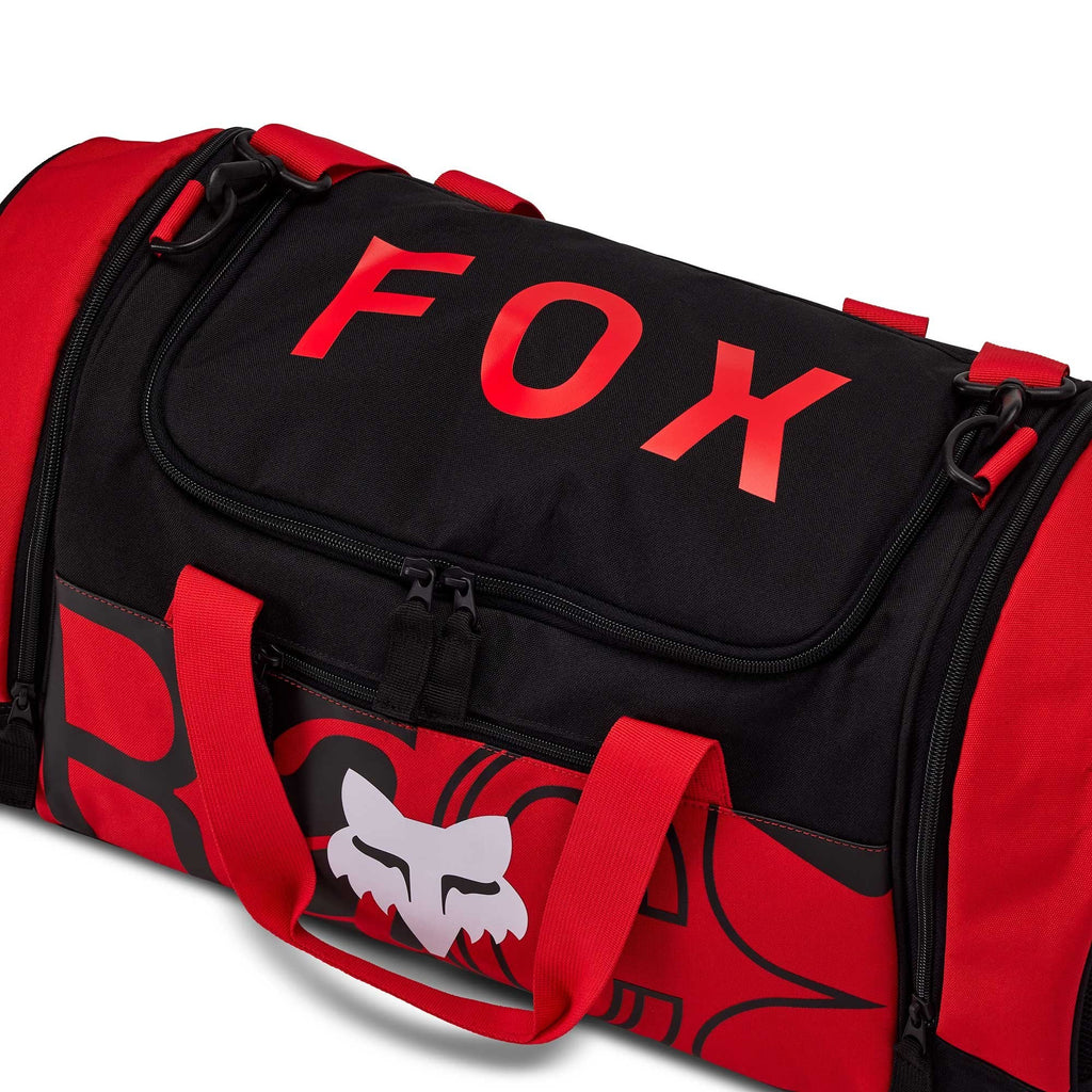 FOX Racing Gear Bag - 180 Small Duffle - 40L - RACE SPEC (Flo Red)