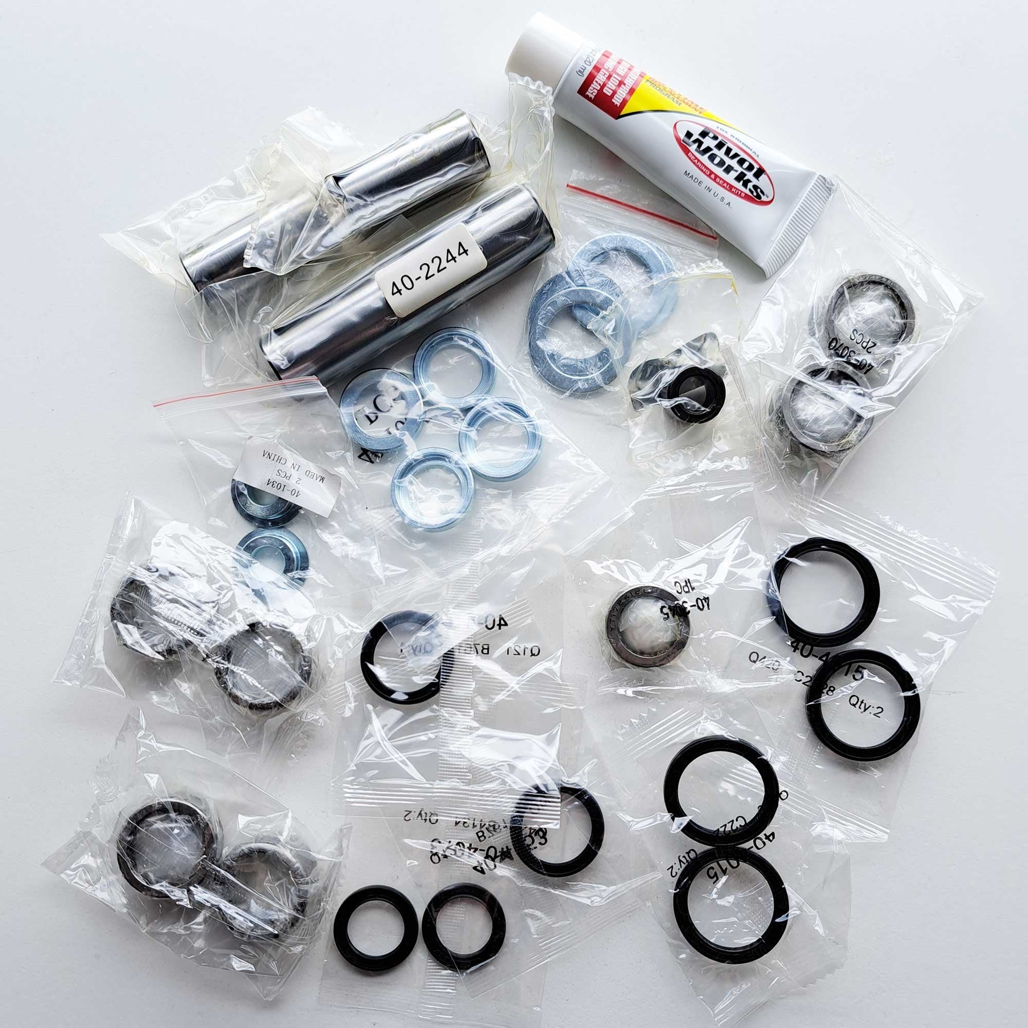 Pivot Works - Linkage Bearing Kit - YZF250 09 & 14-26, YZF450 09-25, WRF250 15-26, WRF450 16-26, YZF250X 15-26, YZF450X 16-26 (27-1171)