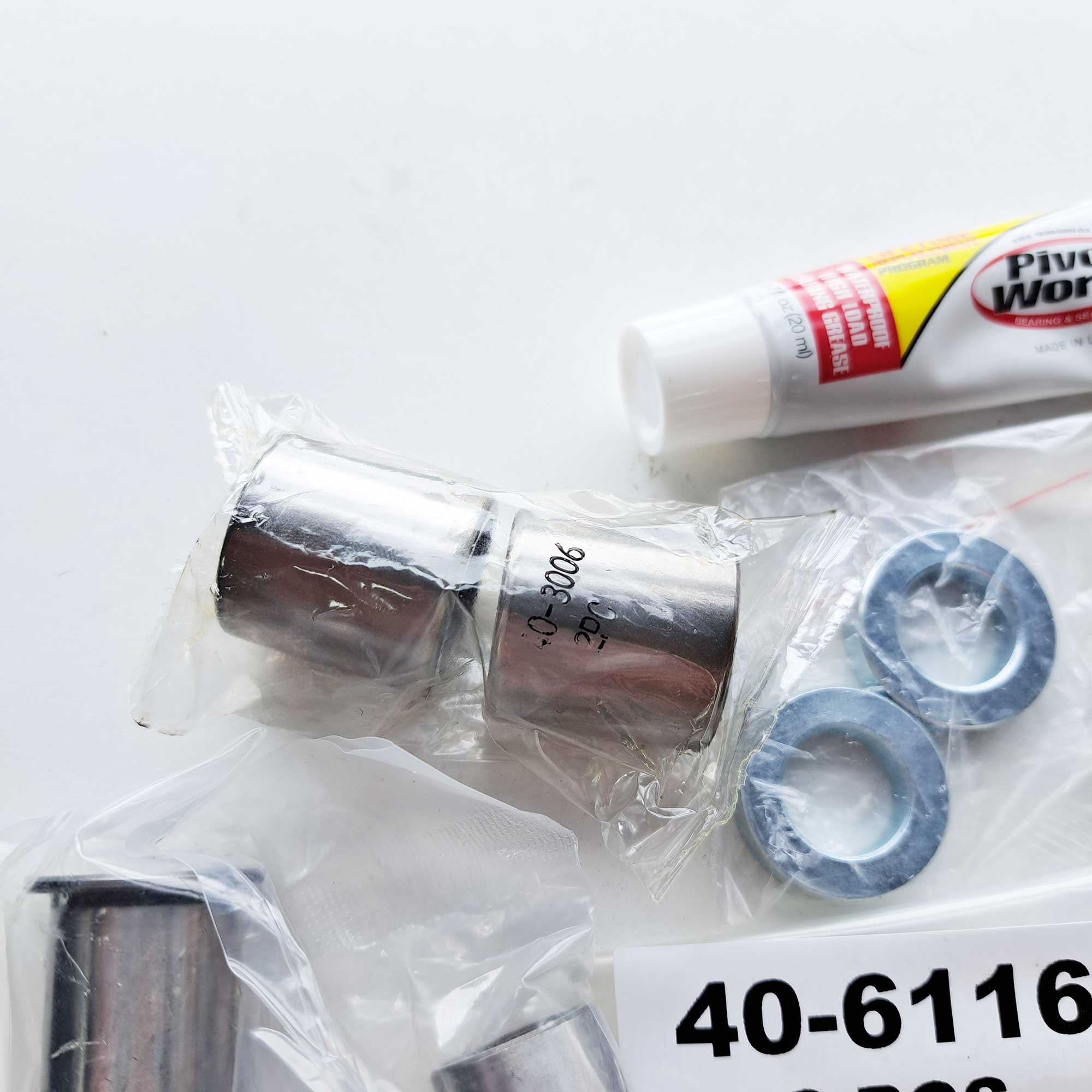 Pivot Works - Steering Head Bearing Kit - RMZ250 08-25, RMZ450 08-25, RMX450 10-15 (22-1058)