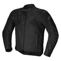 Alpinestars T-Jaws V4 WP Motorcycle Sports Textile Jacket (Black/Black)